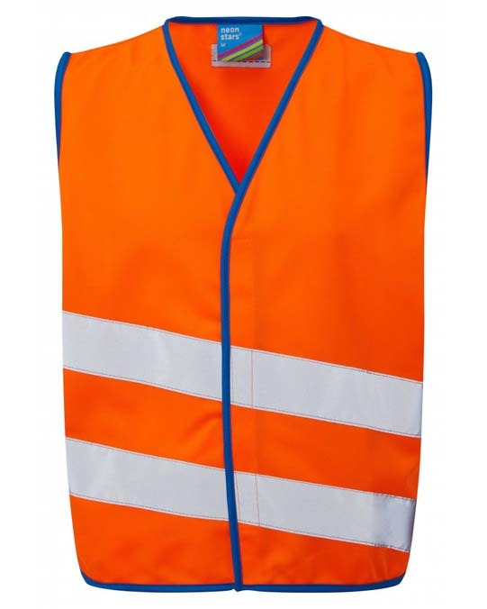 LEO WORKWEAR NEONSTARS EN 1150 Children&#39;s Waistcoat